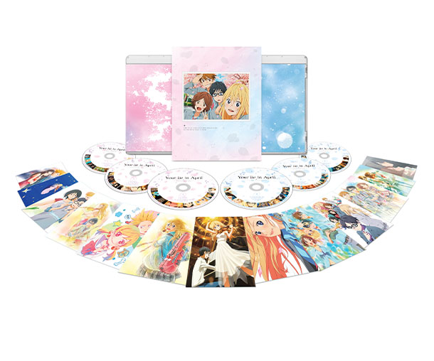 New Your Lie in April Shigatsu wa Kimi no Uso Blu-ray Box Limited Edition  Japan